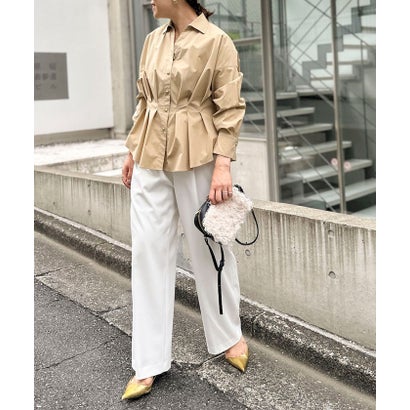 ノーリーズ NOLLEY'S 【WEB＆一部店舗限定カラー】【GOODS BUYER 石田別注カラー】ストレッチタフタスキッパータックシャツ （ホワイト系6）｜詳細画像