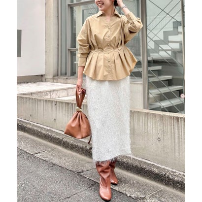 ノーリーズ NOLLEY'S 【WEB＆一部店舗限定カラー】【GOODS BUYER 石田別注カラー】ストレッチタフタスキッパータックシャツ （ホワイト系6）｜詳細画像