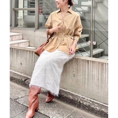 ノーリーズ NOLLEY'S 【WEB＆一部店舗限定カラー】【GOODS BUYER 石田別注カラー】ストレッチタフタスキッパータックシャツ （ホワイト系6）｜詳細画像