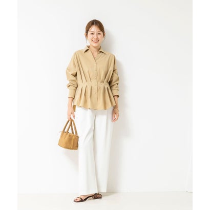 ノーリーズ NOLLEY'S 【WEB＆一部店舗限定カラー】【GOODS BUYER 石田別注カラー】ストレッチタフタスキッパータックシャツ （ホワイト系6）｜詳細画像