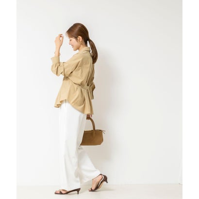 ノーリーズ NOLLEY'S 【WEB＆一部店舗限定カラー】【GOODS BUYER 石田別注カラー】ストレッチタフタスキッパータックシャツ （ホワイト系6）｜詳細画像