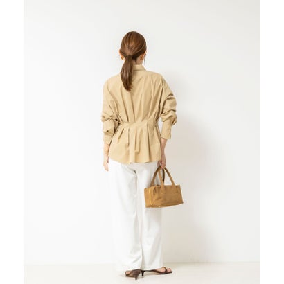 ノーリーズ NOLLEY'S 【WEB＆一部店舗限定カラー】【GOODS BUYER 石田別注カラー】ストレッチタフタスキッパータックシャツ （ホワイト系6）｜詳細画像