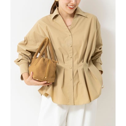 ノーリーズ NOLLEY'S 【WEB＆一部店舗限定カラー】【GOODS BUYER 石田別注カラー】ストレッチタフタスキッパータックシャツ （ホワイト系6）｜詳細画像