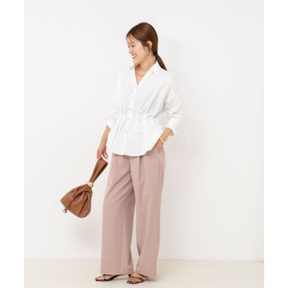 ノーリーズ NOLLEY'S 【WEB＆一部店舗限定カラー】【GOODS BUYER 石田別注カラー】ストレッチタフタスキッパータックシャツ （ホワイト系6）｜詳細画像