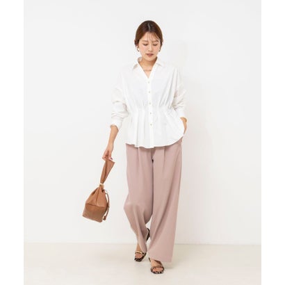 ノーリーズ NOLLEY'S 【WEB＆一部店舗限定カラー】【GOODS BUYER 石田別注カラー】ストレッチタフタスキッパータックシャツ （ホワイト系6）｜詳細画像