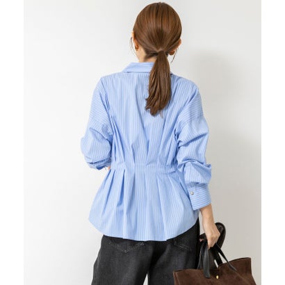 【WEB＆一部店舗限定カラー】【GOODS BUYER 石田別注カラー】ストレッチタフタスキッパータックシャツ （ブルー系5）｜詳細画像