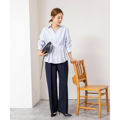 【WEB＆一部店舗限定カラー】【GOODS BUYER 石田別注カラー】ストレッチタフタスキッパータックシャツ （ブルー系5）｜詳細画像