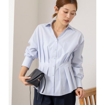 【WEB＆一部店舗限定カラー】【GOODS BUYER 石田別注カラー】ストレッチタフタスキッパータックシャツ （ブルー系5）｜詳細画像