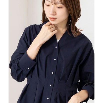 【WEB＆一部店舗限定カラー】【GOODS BUYER 石田別注カラー】ストレッチタフタスキッパータックシャツ （ブルー系5）｜詳細画像