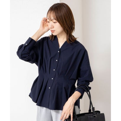 【WEB＆一部店舗限定カラー】【GOODS BUYER 石田別注カラー】ストレッチタフタスキッパータックシャツ （ブルー系5）｜詳細画像