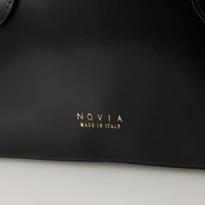 ノヴィア NOVIA レザーバケットバッグ （ブラック）｜詳細画像