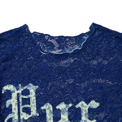 レース ダイレクト プリント ワンピース（Lace direct print one-piece） （BLUE）｜詳細画像