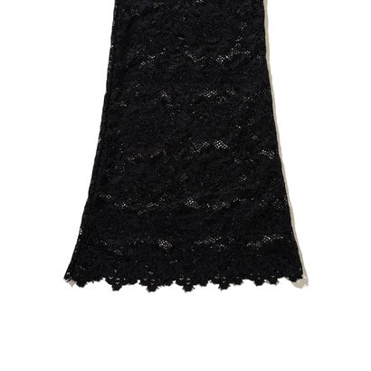 レース フレアパンツ（Lace flare pants） （BLACK）｜詳細画像