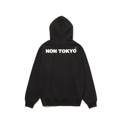 プリントプルオーバーパーカー（Print Pullover Parka） （BLACK）｜詳細画像
