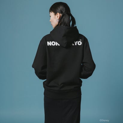 プリントプルオーバーパーカー（Print Pullover Parka） （BLACK）｜詳細画像