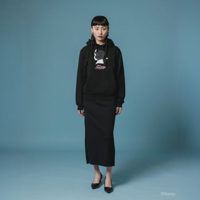 プリントプルオーバーパーカー（Print Pullover Parka） （BLACK）｜詳細画像