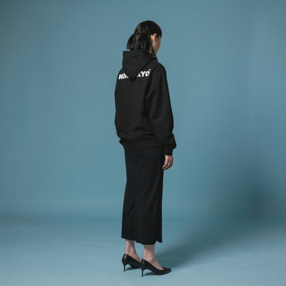 プリントプルオーバーパーカー（Print Pullover Parka） （BLACK）｜詳細画像