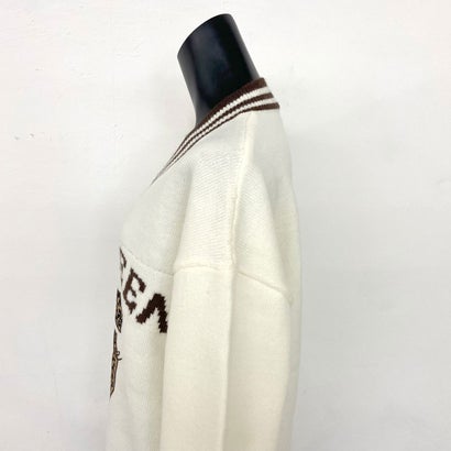 ノンヘッジ non-hedge ヒョウ柄ナンバリングチュニック （オフホワイト）｜詳細画像