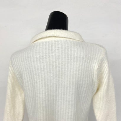 ノンヘッジ non-hedge シャギーボタンポロ （オフホワイト）｜詳細画像