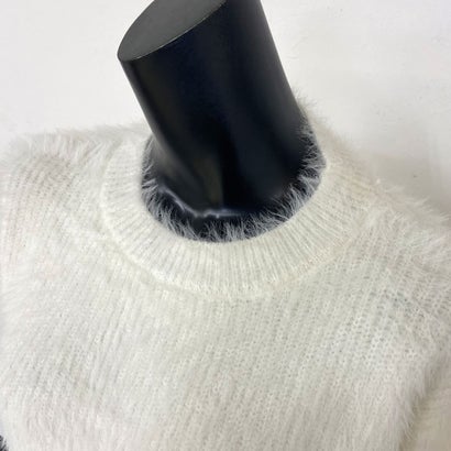 ノンヘッジ non-hedge シャギーニットショートプルオーバー （モカ）｜詳細画像