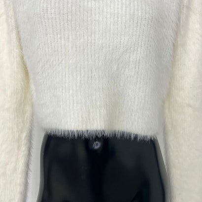 ノンヘッジ non-hedge シャギーニットショートプルオーバー （モカ）｜詳細画像