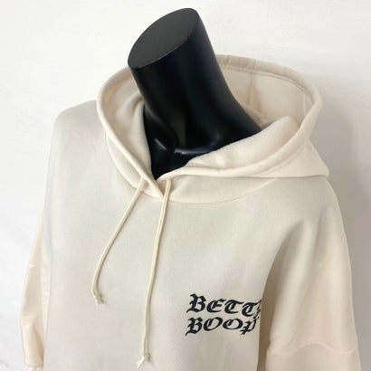 BETTYBOOPバックロゴパーカー （ブラック）｜詳細画像