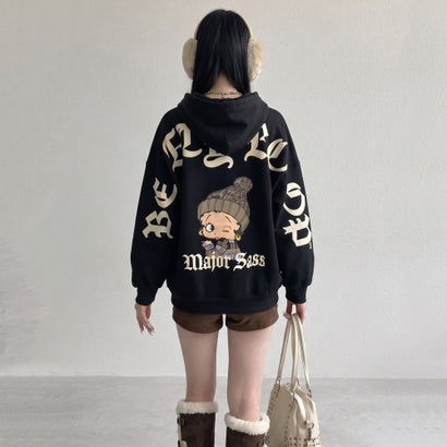 BETTYBOOPバックロゴパーカー （アイボリー）｜詳細画像