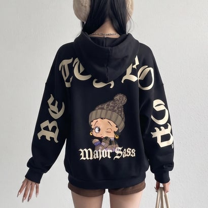 BETTYBOOPバックロゴパーカー （アイボリー）｜詳細画像