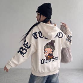 BETTYBOOPバックロゴパーカー （アイボリー）