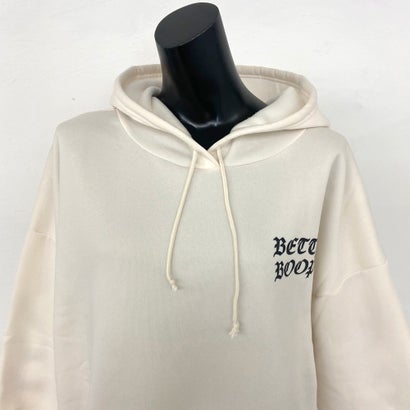 BETTYBOOPバックロゴパーカー （チャコール）｜詳細画像