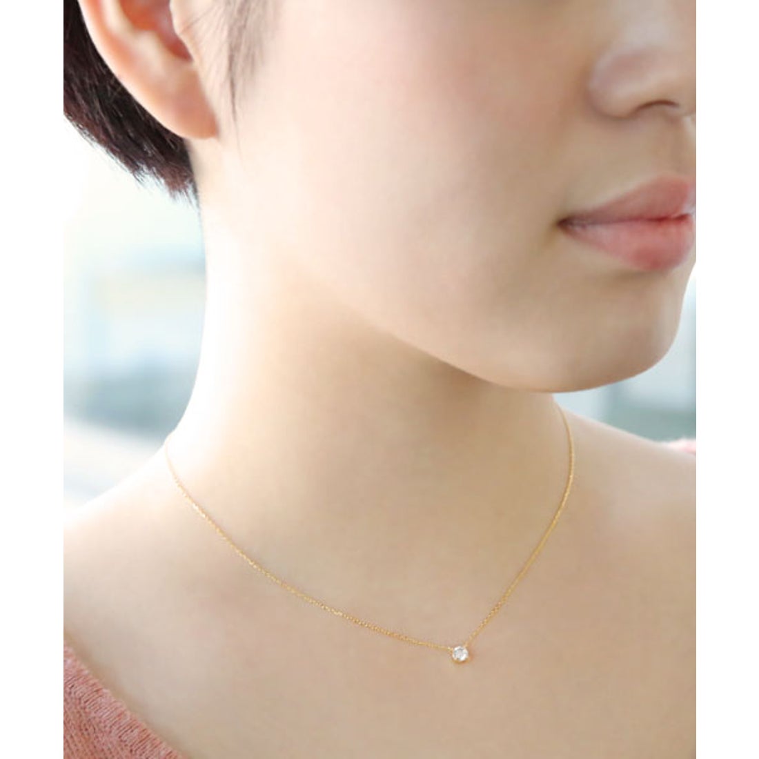 コレカラ colleca la スワロフスキーネックレス[シルバー925]/Nelitne 