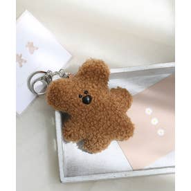 コレカラ colleca la もこもこクマのぬいぐるみキーホルダー