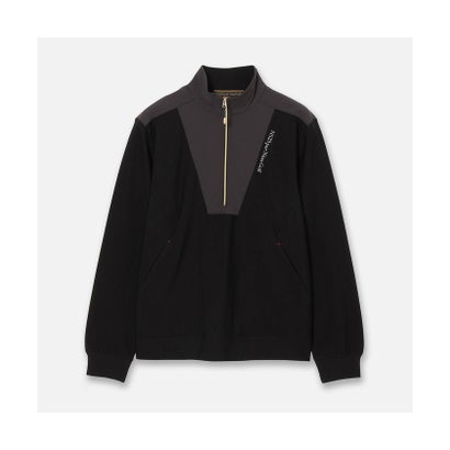 【Men's】HEAT PERFORMAハーフZIP （ブラック）｜詳細画像