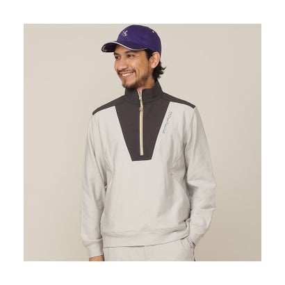 【Men's】HEAT PERFORMAハーフZIP （ブラック）｜詳細画像