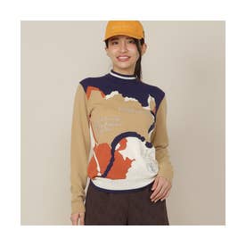 【Women's】MAPインターシャニット （ベージュ）