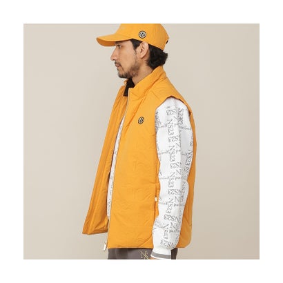 エヌエス23・パー・ニッサゴルフ NS23 par Nissa Golf 【Men's】NSヒートキルトベスト （ブラック）｜詳細画像