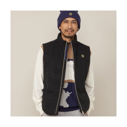 エヌエス23・パー・ニッサゴルフ NS23 par Nissa Golf 【Men's】NSヒートキルトベスト （ホワイト）｜詳細画像