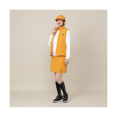 エヌエス23・パー・ニッサゴルフ NS23 par Nissa Golf 【Women's】NSヒートキルトベスト （ホワイト）｜詳細画像