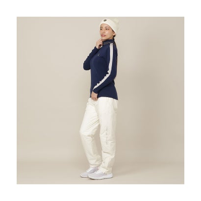 【Women's】吸湿発熱モックネック （オレンジ）｜詳細画像
