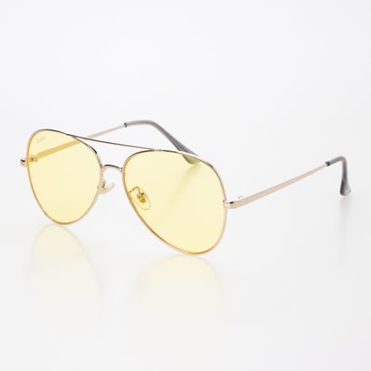 ナンバーナイン NUMBER (N)INE AVIATOR TEAR DROP SUNGLASSES （イエロー）｜詳細画像