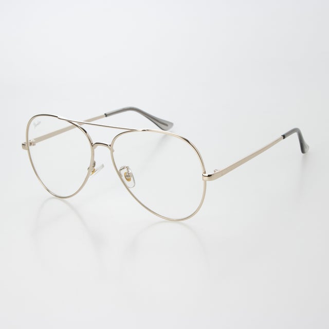 AVIATOR TEAR DROP SUNGLASSES （クリア）