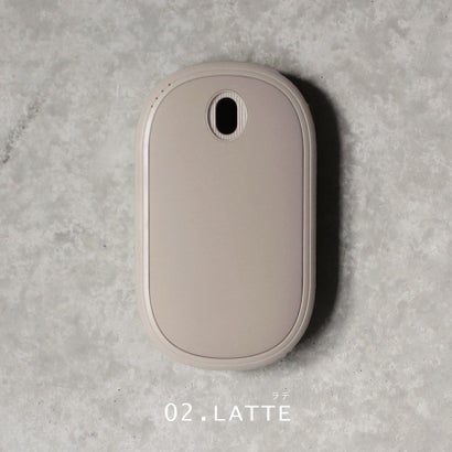充電式カイロ モニター付き【返品不可商品】 （ラテ）｜詳細画像