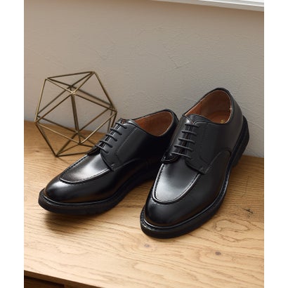 ロンドンシューメイク オックスフォード アンド ダービー London Shoe Make Oxford and Derby Uチップ レースアップ ドレスシューズ （BL）｜詳細画像