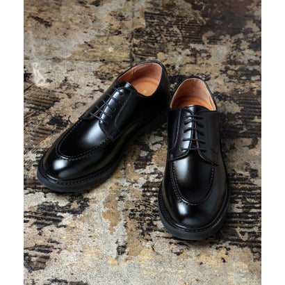 ロンドンシューメイク オックスフォード アンド ダービー London Shoe Make Oxford and Derby Uチップ レースアップ ドレスシューズ （BL）｜詳細画像