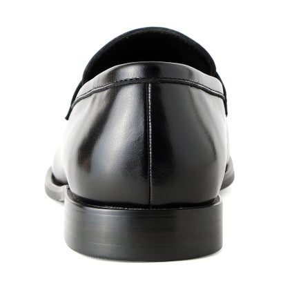 ロンドンシューメイク オックスフォード アンド ダービー London Shoe Make Oxford and Derby レザー スリム コイン ローファー （BL）｜詳細画像