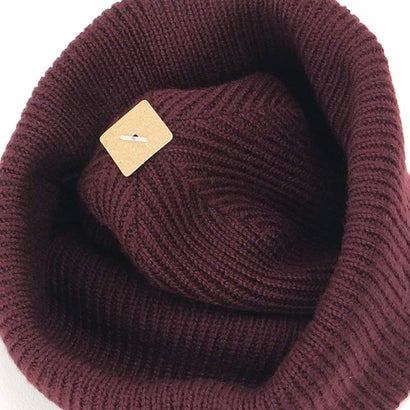 Merino Beanie Maro [2UF30104380] （Maroon）｜詳細画像