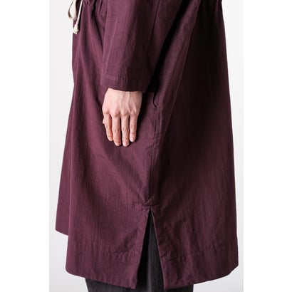 LONG ROBE AUBERGINE｜詳細画像