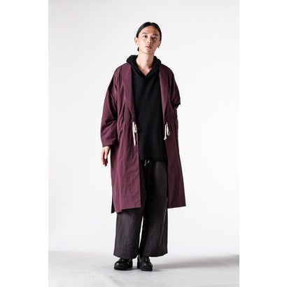 LONG ROBE AUBERGINE｜詳細画像