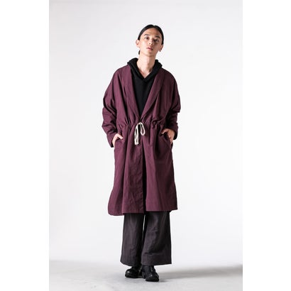 LONG ROBE AUBERGINE｜詳細画像