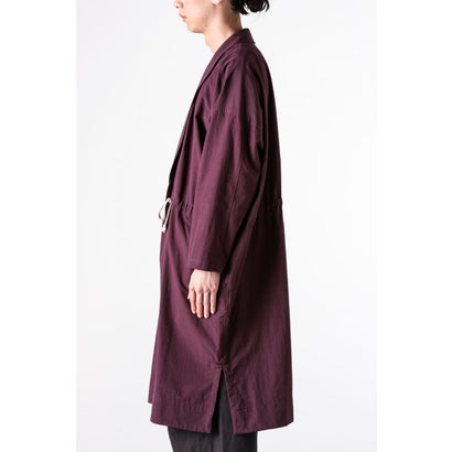 LONG ROBE AUBERGINE｜詳細画像
